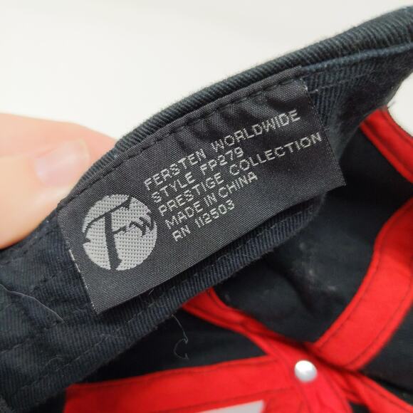 AMC Star Scholars Classic Golf Slideback Hat Embroidered Logo Black - Picture 10 of 11